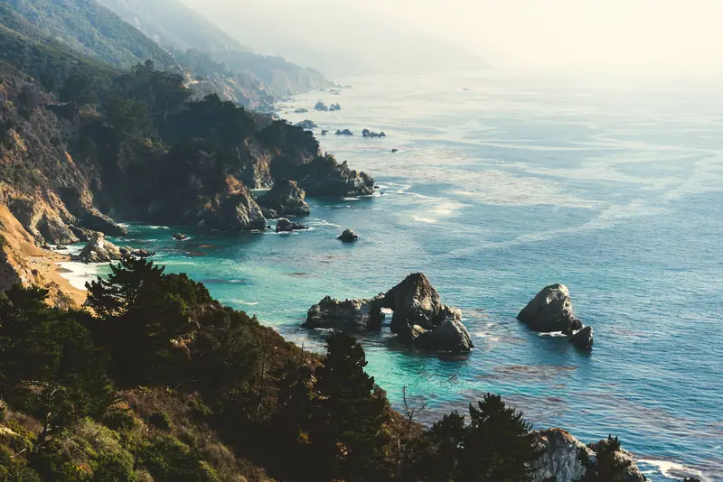 Big Sur coast: the setting of Alila Ventana Big Sur (not a photo of the property)