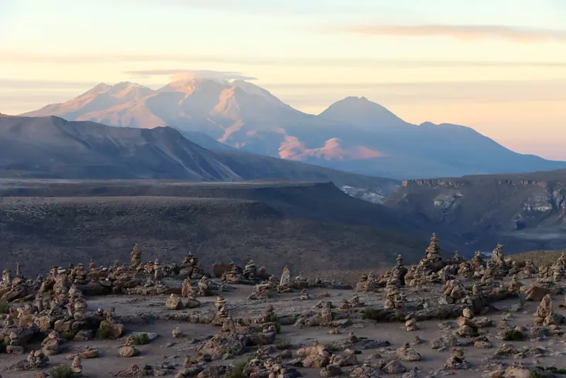 Colca Canyon, Peru: the setting of Las Casitas, a Belmond Hotel (not a photo of the property)