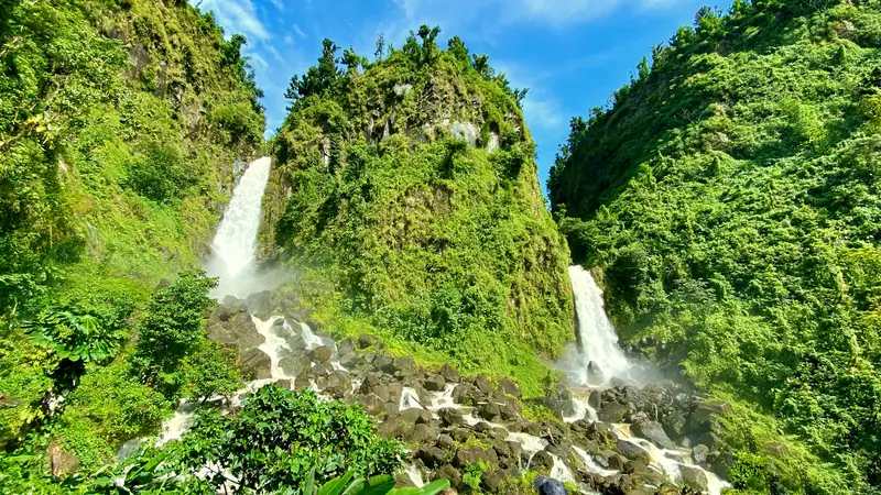 Soufrière, Dominica: the setting of Coulibri Ridge (not a photo of the property)