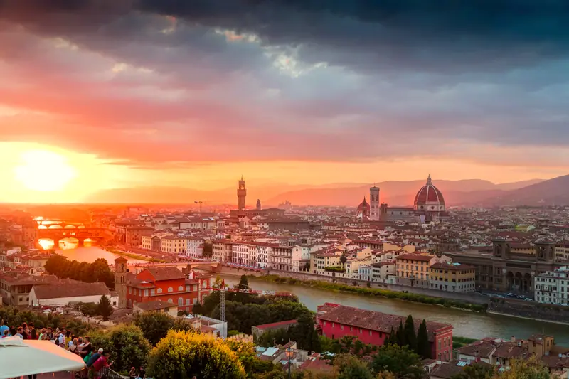 Florence, Italy: the setting of Four Seasons Firenze (not a photo of the property)