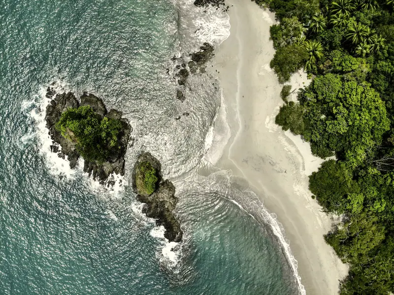 Costa Rica's Pacific coast: the setting of Hotel Nantipa (not a photo of the property)