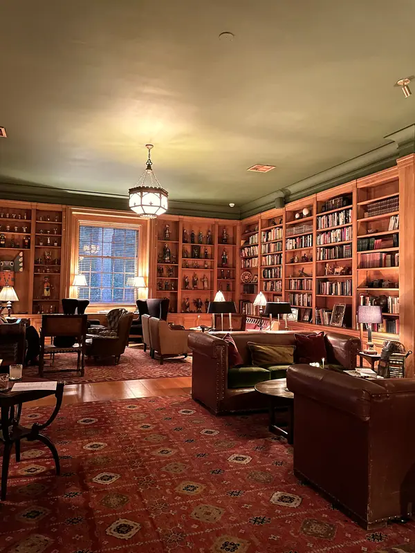 The Library at Los Poblanos
