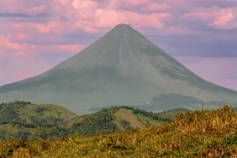 Arenal Volcano, Costa Rica: the setting of Nayara Tented Camp (not a photo of the property)