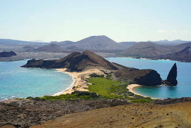 Galápagos Islands: the setting of Pikaia Lodge (not a photo of the property)