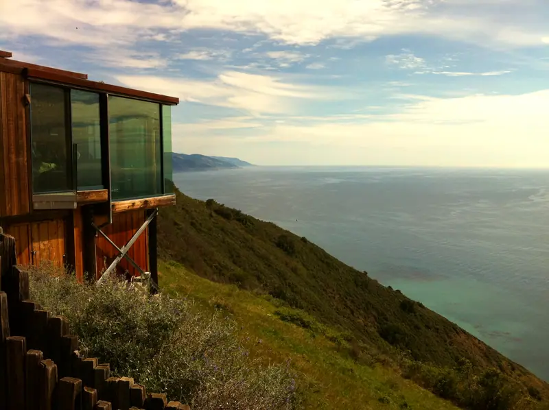 Sierra Mar restaurant at Post Ranch Inn above the Big Sur coast