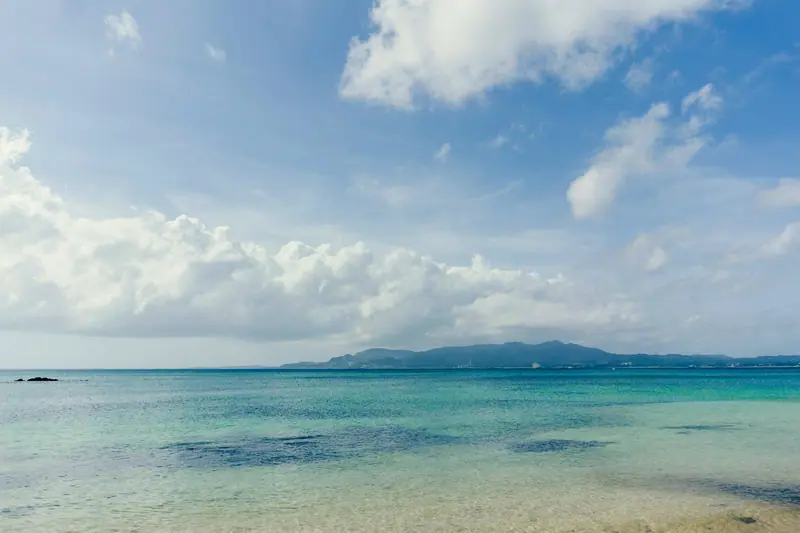 Okinawa coast, Japan: the setting of The Ritz-Carlton, Okinawa (not a photo of the property)