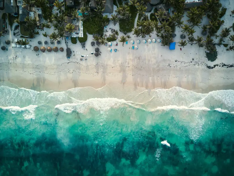 Tulum coast, Riviera Maya: the setting of The Riviera Maya EDITION at Kanai (not a photo of the property)
