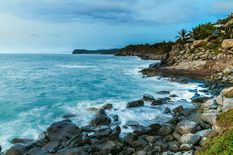 Riviera Nayarit coast: the setting of Siari, a Ritz-Carlton Reserve (not a photo of the property)
