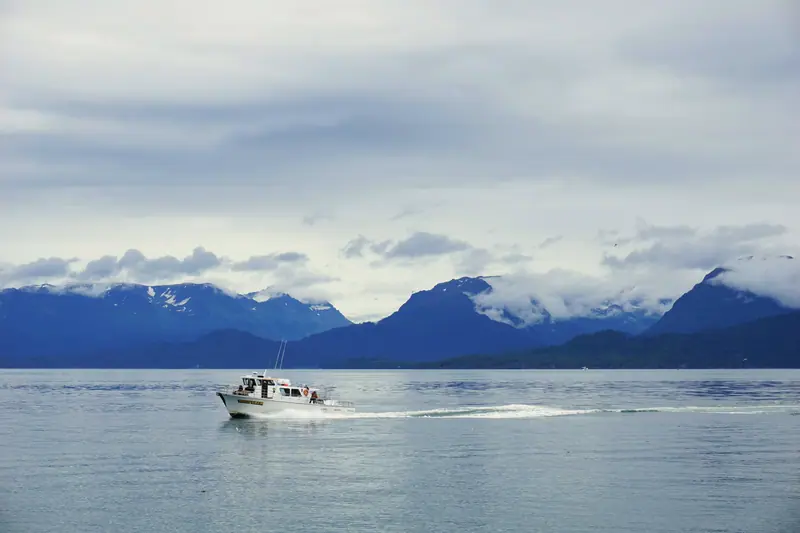 Kachemak Bay, Homer, Alaska: the setting of Stillpoint Lodge (not a photo of the property)