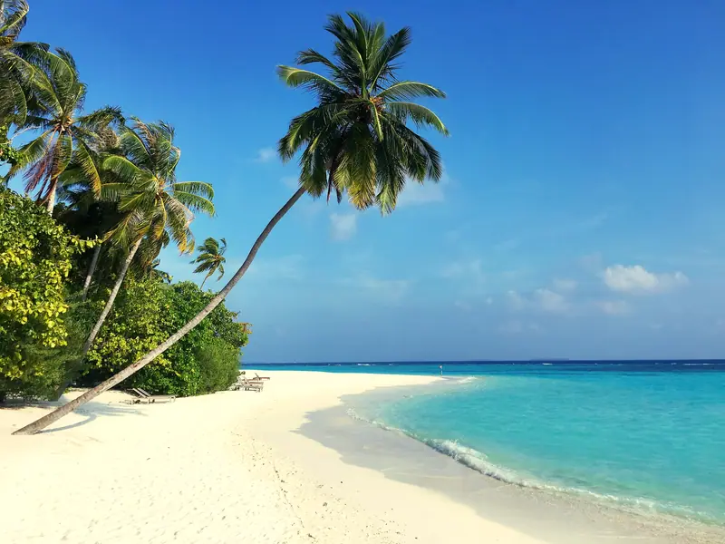 Maldives: the setting of Waldorf Astoria Maldives Ithaafushi (not a photo of the property)